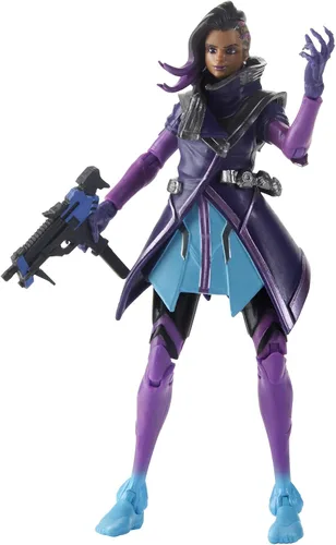 Vista 3 de Hasbro Gaming E6487AS00 Overwatch Ultimates Series Sombra - Figura de acción coleccionable de 6 pulgadas Overwatch - Figura de acción de 6