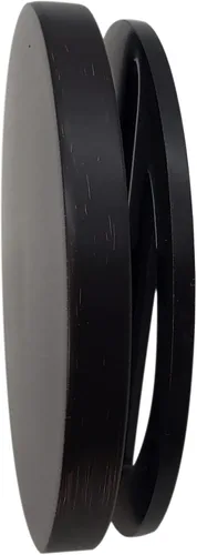 Vista 9 de Westbrass D398RK-12A Tapón de drenaje de bañera con punta de hongo de rosca gruesa NPSM de 1-1/2 pulgadas con placa frontal de desbordamiento Bronce