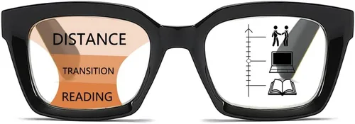 Vista 14 de 3 Pack Oversize Square Design Reading Glasses for Women, Blue Light Blocking Computer Reader Negro y leopardo y transparente