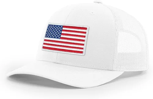 Vista 125 de Joe's USA Richardson 112 - Gorras de camionero con parche gráfico personalizado - Gorras estructuradas de cinco y seis paneles Richardson Premium