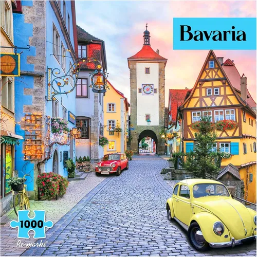 Vista 8 de Re-Marks Rompecabezas de Austria, rompecabezas grande de 1000 piezas para todas las edades
