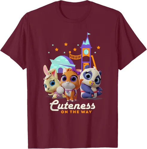 Vista 13 de Disney Camiseta Junior T.O.T.S. Cuteness On the Way Negro