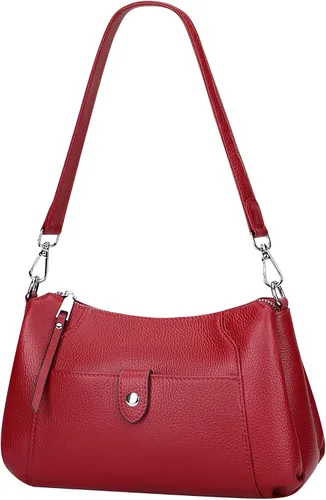 Vista 9 de Over Earth Genuine Leather Small Hobo Crossbody Bags for Women Shoulder Purses and Handbags