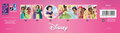 Vista 10 de Ceaco - Multipaquete 5 en 1 - Princesas Disney - (2) 300 piezas
