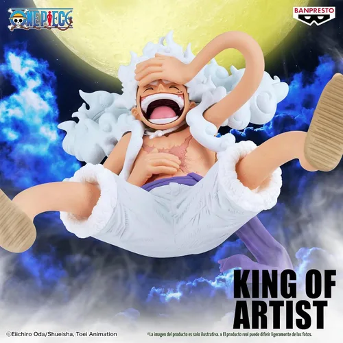 Vista 6 de Banpresto - One Piece - Monkey D. Luffy Gear 5 III King of Artist Figure