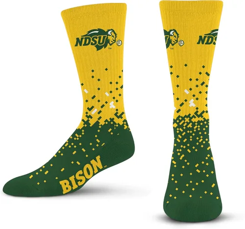 Vista 57 de For Bare Feet Calcetines de la NCAA para niños y niñas, unisex, Spray Zone Crew, para jóvenes