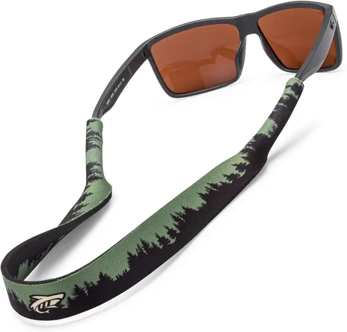 Vista 9 de Pilotfish Correa de neopreno para lentes de sol, retenedor de gafas de neopreno, cordón flotante seguro para lentes de sol con extremos Azteca