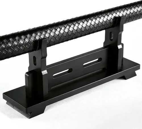 Vista 9 de Soporte para espadas, soporte de exhibición para varitas, espadas samuráis y katana (1 nivel)