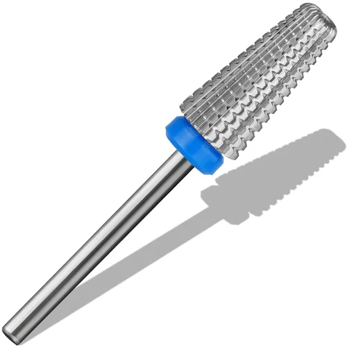 Vista 9 de Brocas de uñas 5 en 1, brocas profesionales de carburo de tungsteno de 3/32 pulgadas, adecuadas para manicura, pedicura, cutícula, esmalte de gel
