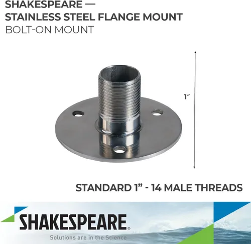 Vista 2 de Shakespeare 4710 SS Montaje de brida