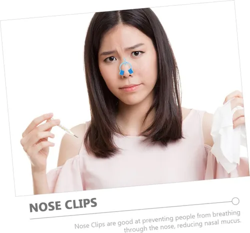 Vista 9 de 32 piezas de clip de nariz para hemorragias nasales, clip de sangrado nasal, tapones de sangrado nasal, clips de tapón nasal accesorios