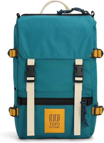 Vista 19 de Topo Designs Rover Pack - Mochila para EDC, excursiones de un día Negro/cuadrícula