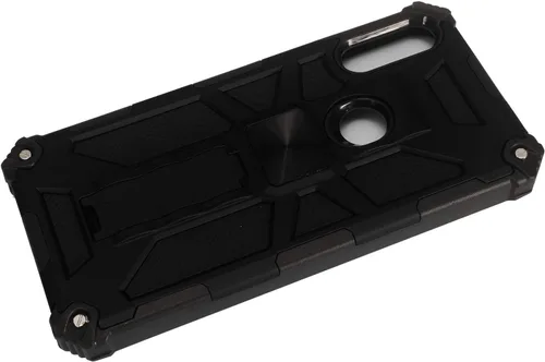 Vista 6 de Para Motorola Moto E (2020) XT2052 - Funda Defender con soporte - ST6 Negro