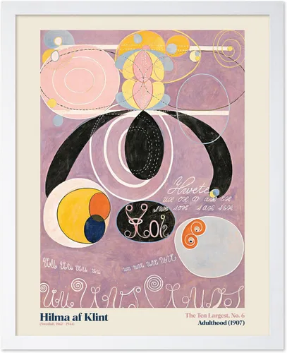 Vista 20 de Poster Master Póster de ilustración vintage, impresión retro moderna, los diez más grandes n.º 1, infancia, flor, abstracto, regalo para artista