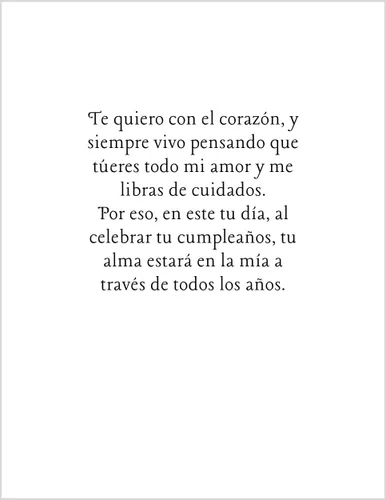Vista 2 de Greeting Card A Mi Novio Feliz Cumpleanos - Feliz Cumpleaños Novio en Español