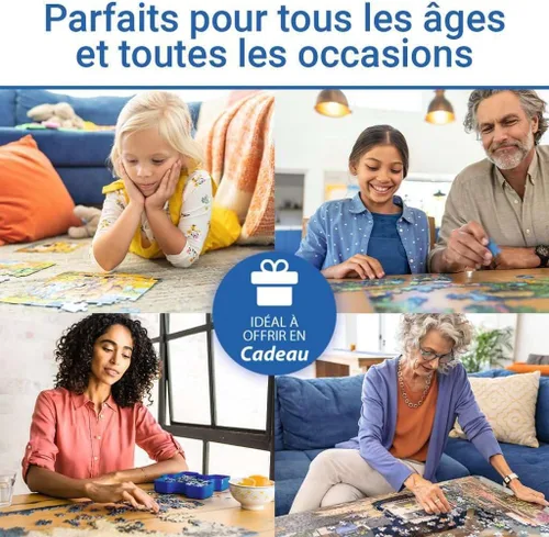 Vista 7 de Ravensburger Eames Design Classics - Rompecabezas de 1000 piezas para adultos, 12000399, herramientas hechas a mano, fabricado en Alemania, cada