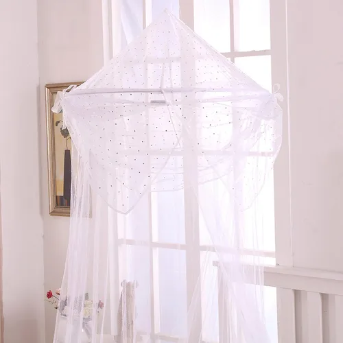 Vista 5 de Cotton Loft Raisinette - Toldo de cama plegable para niños, tamaño único, color rosa
