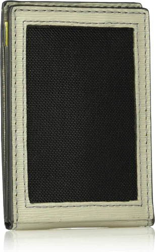 Vista 2 de Calvin Klein Estuche para tarjetas de crédito para hombre con solapa de identificación