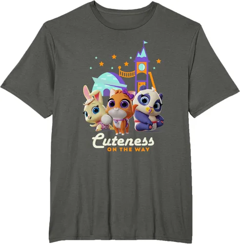 Vista 6 de Disney Camiseta Junior T.O.T.S. Cuteness On the Way Negro