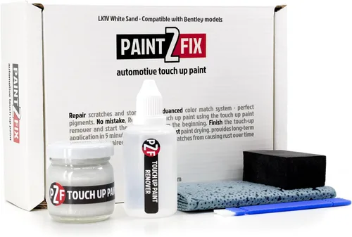 Vista 70 de 6061 - Kit de pintura de retoque satinado blanco para reparación de arañazos y virutas Bentley, 0.84 onzas líquidas (0.8 fl oz)