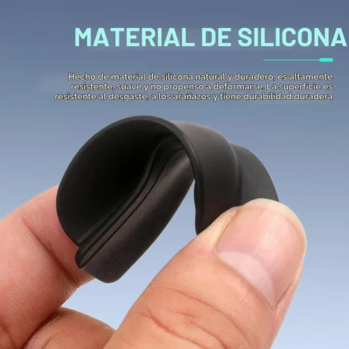 Vista 3 de Protector de lluvia para cámara de respaldo de automóvil, cubierta de silicona para cámara de visión trasera, protector impermeable para mayor Negro