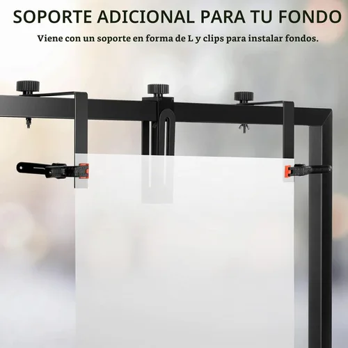 Vista 7 de NEEWER Soporte de cámara sobre mesa para tomas desde arriba, soporte de mesa resistente de acero para montaje de cámara, plataforma multidispositivo