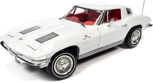 Vista 3 de American Muscle 1963 Chevrolet Corvette Coupe (MCACN) Escala 1:18 Diecast