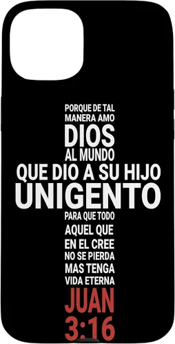 Vista 9 de Juan 3:16 Biblia Cristiana - Funda para iPhone 17