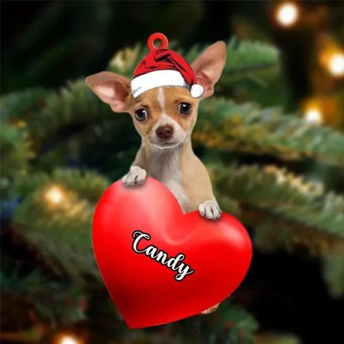 Vista 97 de Adornos de Navidad personalizados para perros, nombre personalizado, adorno de Malamute de Alaska, adornos acrílicos, regalos de Navidad, amantes