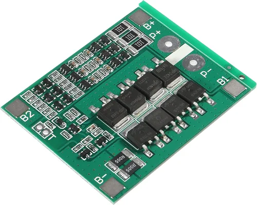 Vista 4 de 4 unids 3S 11.1V 12V 25A 18650 Li-ion batería de litio placa de protección PCB con circuito equilibrado sobre descarga de carga sobre protección