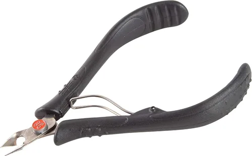 Vista 3 de Mundial 171-PR - Pinza cutícula con punta de acero inoxidable con asas ergonómicas negras