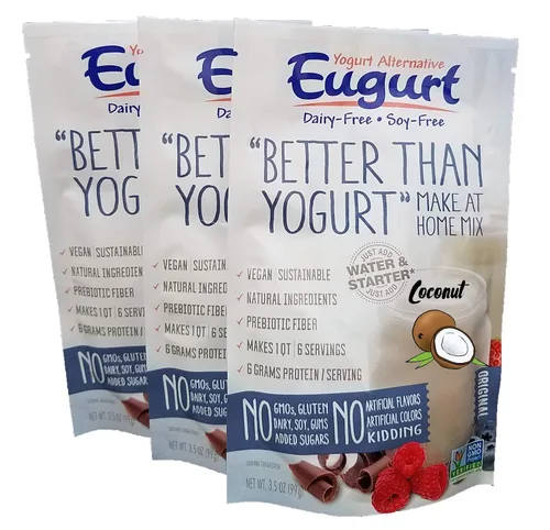 Vista 9 de Better Than Yogurt" Make At Home Mix (¡sin lácteos y soja!) (coco, 1 paquete)