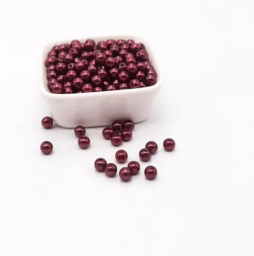 Vista 7 de Inspirelle 5400 piezas Cuentas de perlas de 4 mm 30 colores Cuentas de plástico para hacer joyería y manualidades
