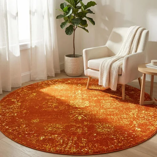 Vista 374 de Unique Loom Sofia Collection - Tapete Casino, 2 pies 2 pulgada x 3 pies 1 pulgada, rectangular, beige/tostado