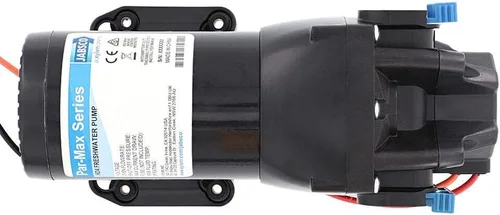 Vista 4 de Jabsco Q402J-118S-3A, ParMax HD4-24V 4GPM 60PSI Bomba de suministro de agua dulce resistente