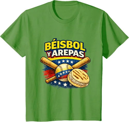 Vista 94 de Camiseta Beisbol y Arepas Venezuelas Baseball Pride Team 2026