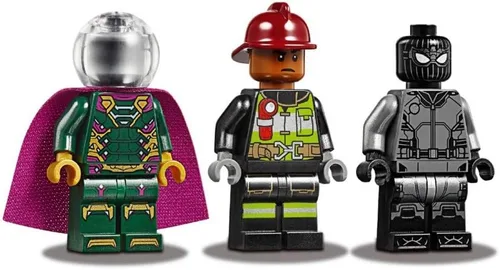 Vista 4 de LEGO Marvel Spider-Man Far from Home: Molten Man Battle 76128 Kit de construcción (294 piezas)