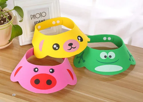 Vista 6 de Gorra de protección de baño con diseño de caricaturas para bebés, niños pequeños, 3