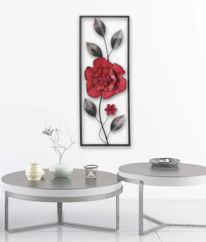 Vista 5 de All American Collection - Decoración de pared chic y moderna de aluminio y metal con marco