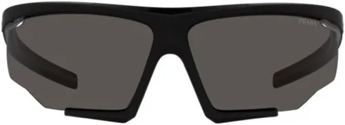 Vista 2 de Prada Linea Rossa PS07YS DG006F 76 - Gafas de sol para hombre, Efecto Caucho Negro