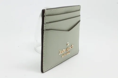 Vista 6 de Kate Spade New York Tarjetero delgado pequeño Staci, Salvia, Tarjetero