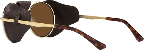 Vista 5 de Persol PO2496SZ - Gafas de sol redondas DoradoMarrón polarizado