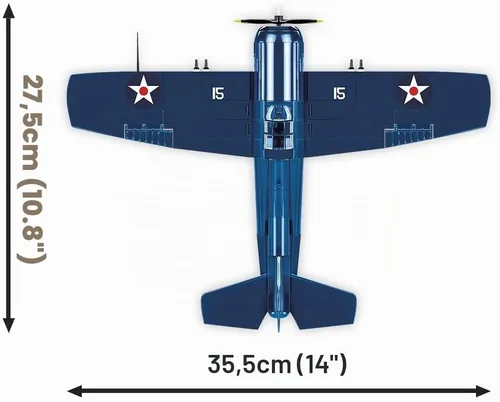 Vista 8 de COBI F4F Wildcat (5731)