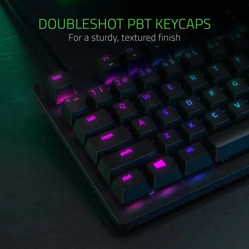 Vista 5 de Razer - Teclado gaming de tamaño mini 60 Huntsman