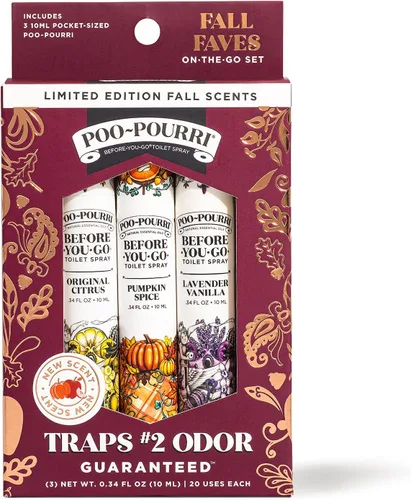 Vista 61 de Poo-Pourri Before-You-Go - Aerosol para inodoro, Bamboo Rain, 2 onzas líquidas, hasta 100 usos, desodorante para baño con aceites esenciales