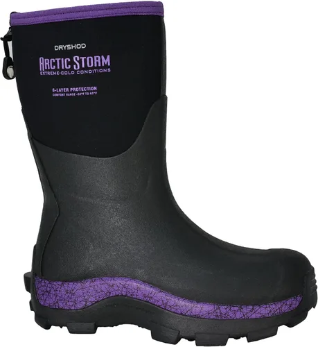 Vista 2 de Dryshod Arctic Storm Mid BlackCranberry - Camiseta para mujer