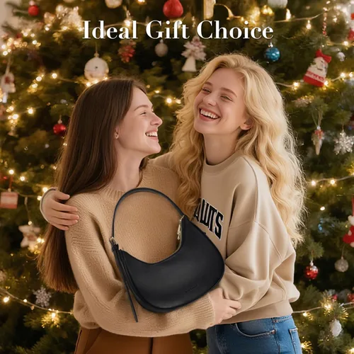 Vista 3 de Missnine Shoulder Bag Purses for Women Small Handbags Mini Clutch Purse with Adjustable Strap Trendy Hobo Underarm Crescent