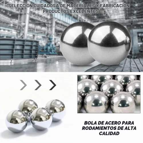 Vista 5 de 2 piezas de bolas de rodamiento de acero de 1.5 pulgadas Bolas de rodamiento de bicicleta sueltas surtidas de 38 mm 1-1/2 pulgadas