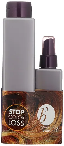 Vista 9 de B3 Brazilian Bondbuilder Extension Shampoo/Conditioner/Refresh Trio Pack for Extensions - Repairs, Hydrates and Blends All Hair Types and Hair