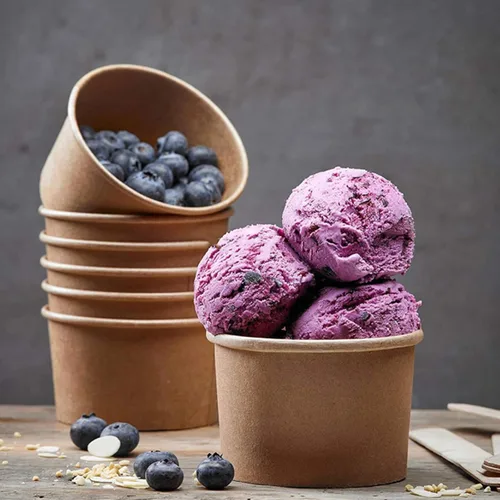 Vista 8 de Lyellfe - Paquete de 100 cuencos desechables para helado, 8 onzas resistentes